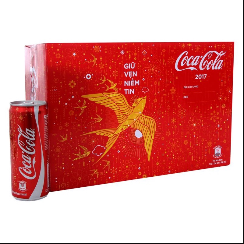 [Hoa Tốc HN] Thùng 24 lon Coca cola 320ml