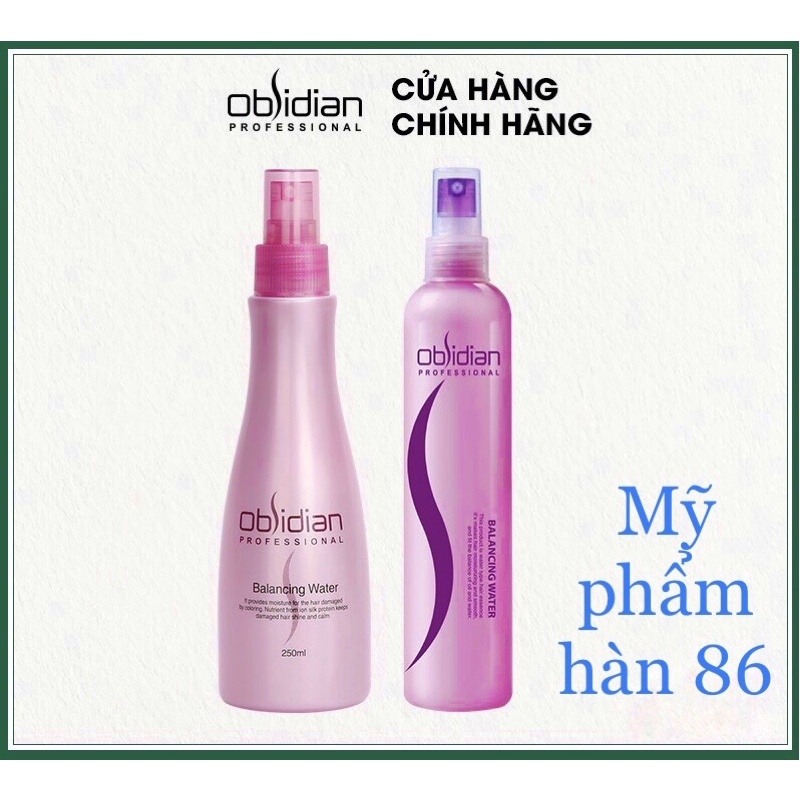 Xịt dưỡng tóc hoa hồng obsidian