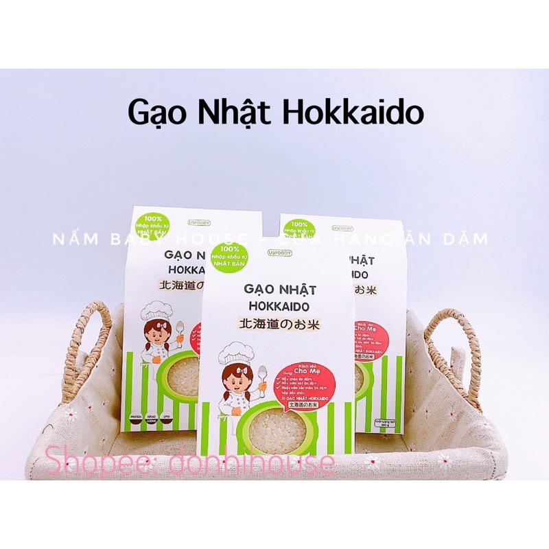 Date 1/25 Gạo Nhật Hokkaido cho bé ăn dặm  - 500g