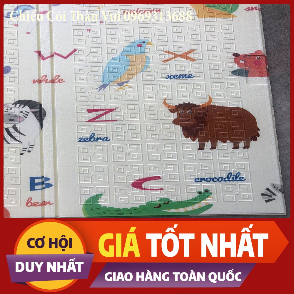 Thảm xốp Cho Trẻ ❤️FREESHIP❤️ In Hình Chữ Cái Các Con Vật