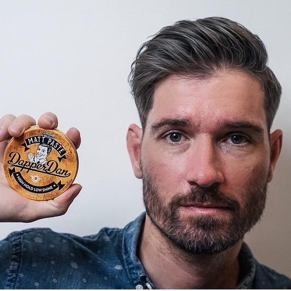 Sáp vuốt tóc nam Dapper Dan Matt Paste , Matt Clay , Deluxe Pomade ,Heavy Hold Pomade , Ultra Matte Pomade