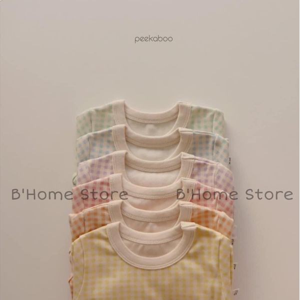 Set Đồ Peekaboo Xuân Hè Cho Bé  Chất Vải Mềm Mịn Co Giãn