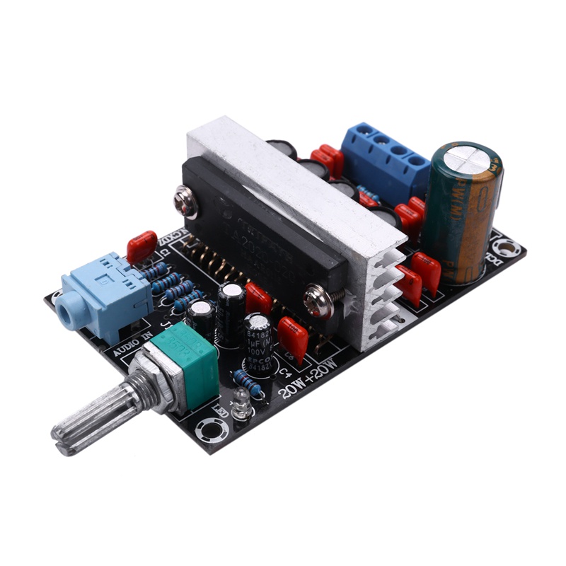 Bảng Mạch Khuếch Đại Âm Thanh Kỹ Thuật Số 20Wx2 TA2020 DC12V Cho Máy Chiếu Tại Nhà