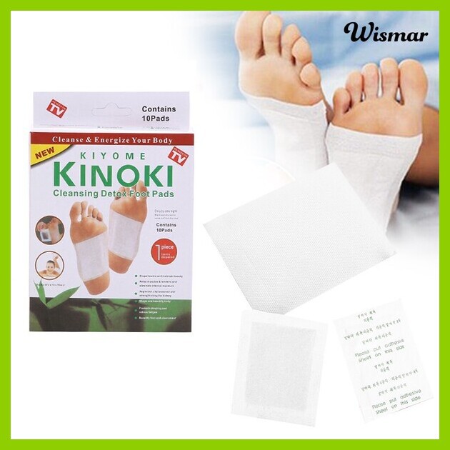 Miếng Dán Chân Giải Độc Kinoki Hộp 10 Miếng
