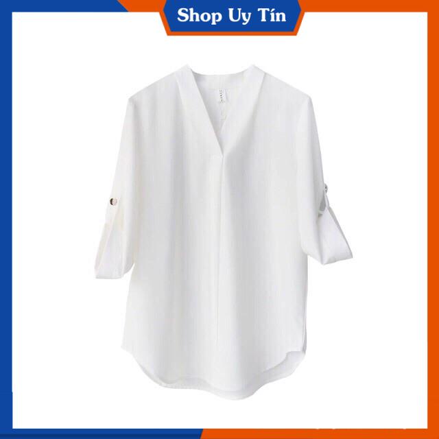 [Hàng Cao Cấp] -  ÁO CỔ V TAY LỠ | BigBuy360 - bigbuy360.vn