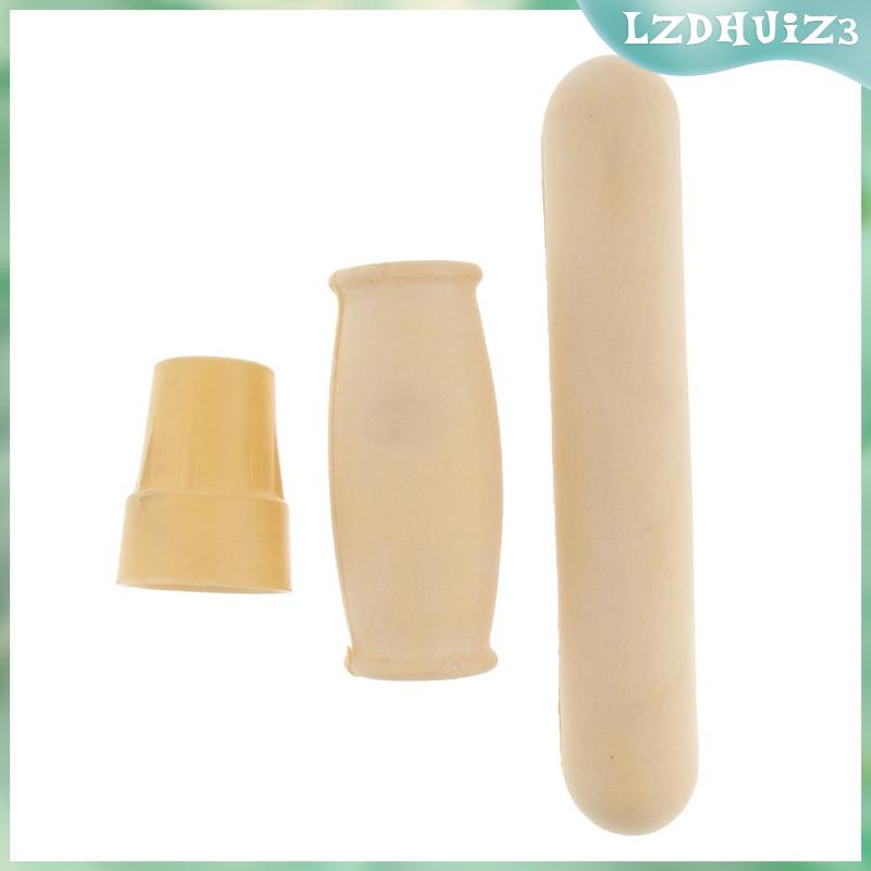 1 Bộ Đệm Bọc Tay Cầm + Vỏ Bọc Đầu Gậy Chuyên Dụng lzdhuiz3 | Phụ Kiện Thay Thế Cho Canes & Crutches