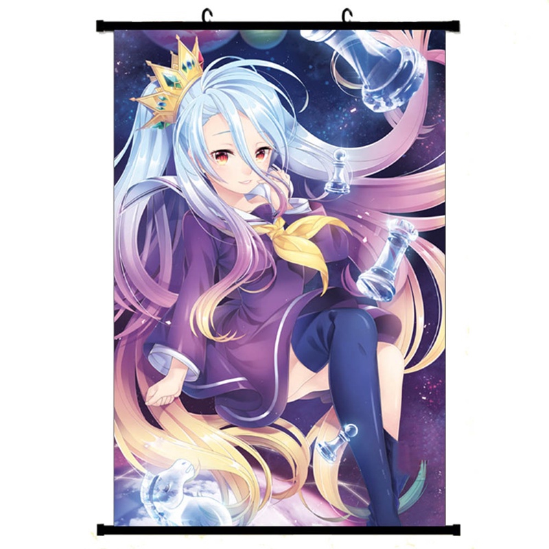 Áp phích dán tường trang trí nội thất hình Anime No game No Life