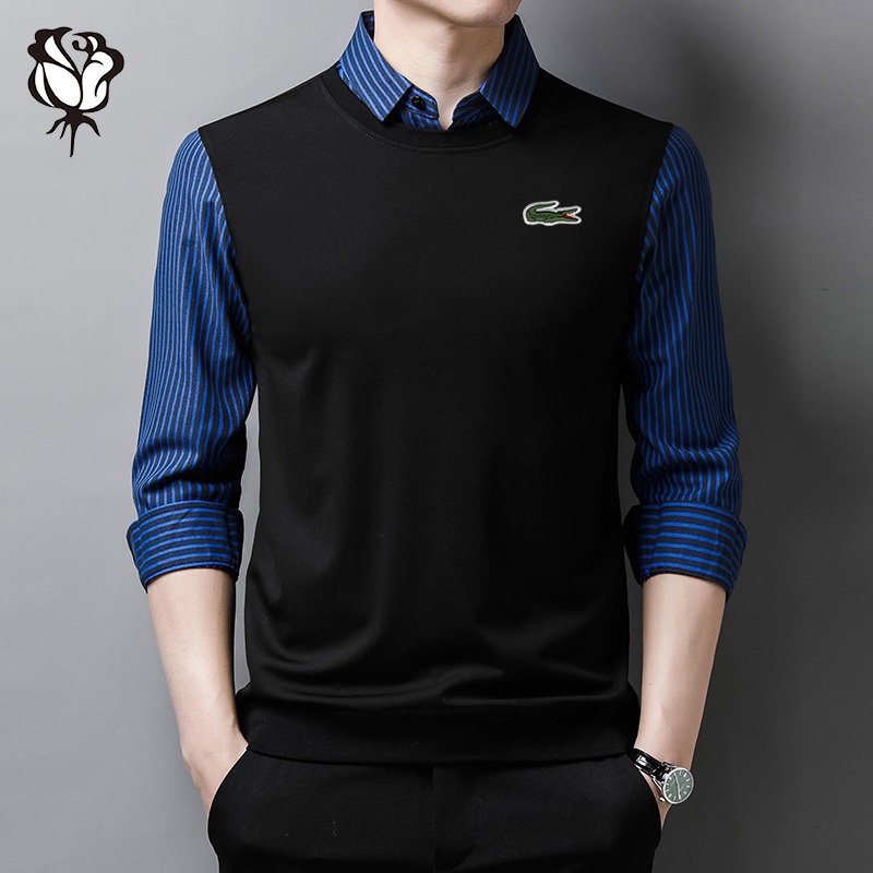 Áo Sơ Mi Nam Dài Tay Cổ Bẻ Thời Trang Mới