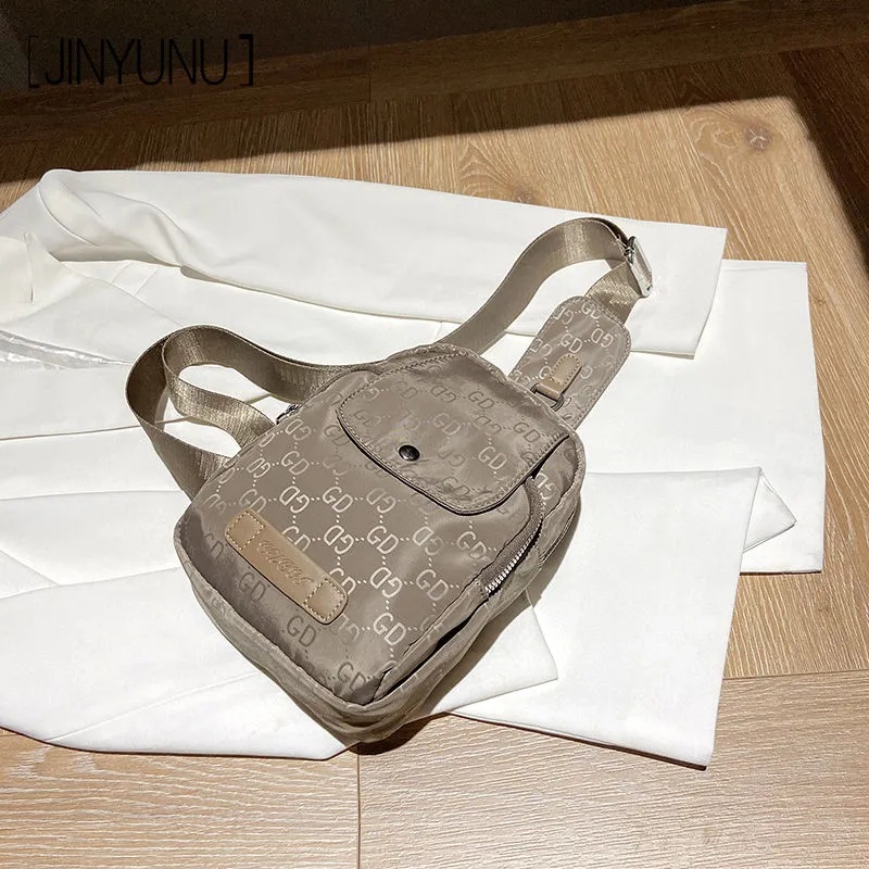 Túi đeo chéo ngực KF050 vải oxford trẻ trung hợp thời trang dành cho nữ