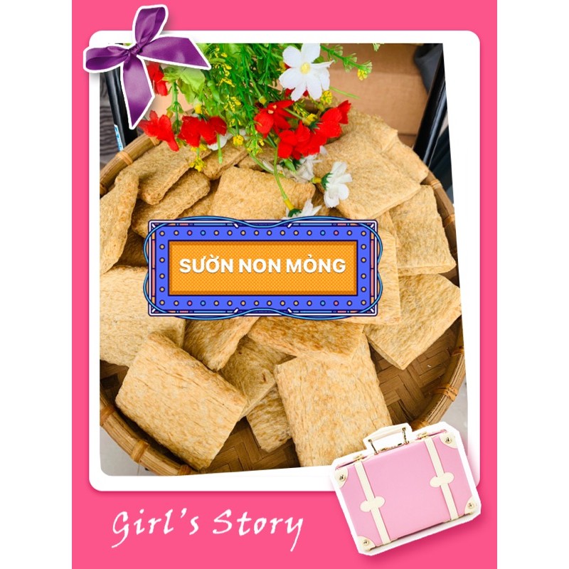 500g Sườn Non Chay (Loại mỏng)/Siêu dai ngon
