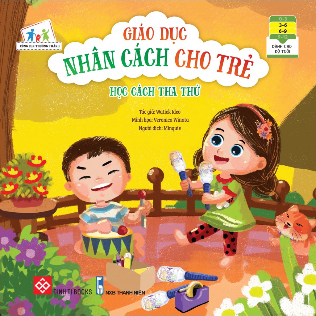 Sách - Giáo dục nhân cách cho trẻ - Combo 6 cuốn cho bé từ 3 đến 9 tuổi