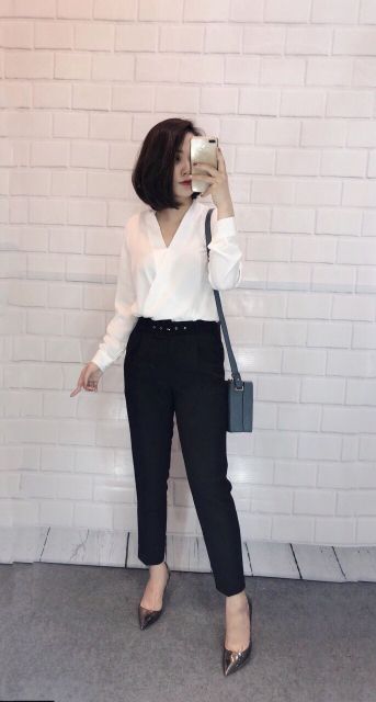 QUẦN TÂY BAGGY CÔNG SỞ KÈM DÂY NỊT | BigBuy360 - bigbuy360.vn