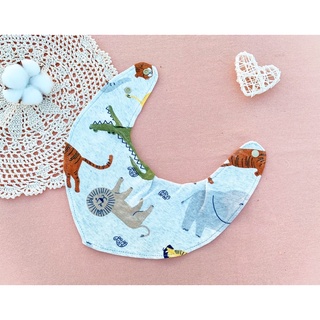 Set 5 Khăn Yếm Tam Giác Giữ Ấm Cổ Cho Bé Cực Kì Xinh Có Cúc Bấm Tiện Lợi
