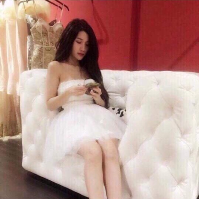 Đầm xoè 2 dây