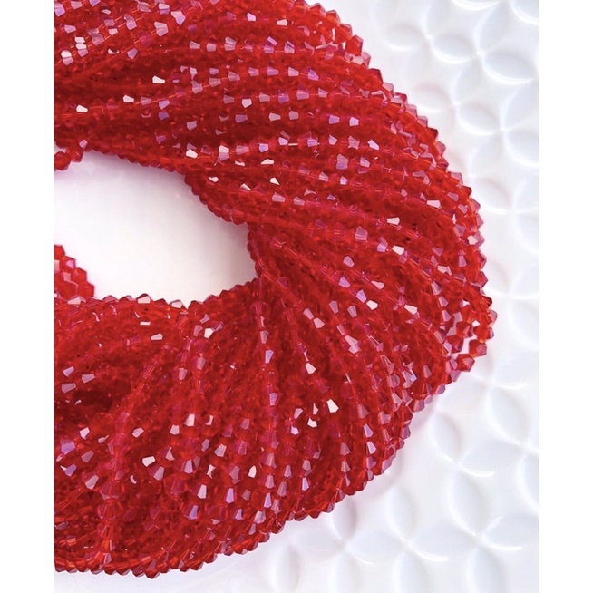 100 viên đá pha lê cao cấp đính kết, sâu vòng, đồ handmade
