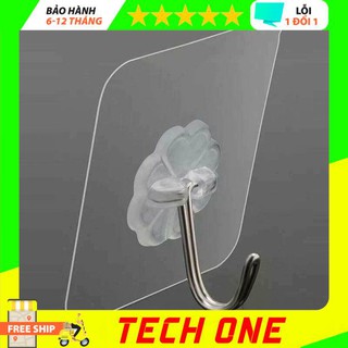 [Siêu Hot 1k ] Móc Dán Tường Chịu Lực Thần Thánh Trong Suốt - techone