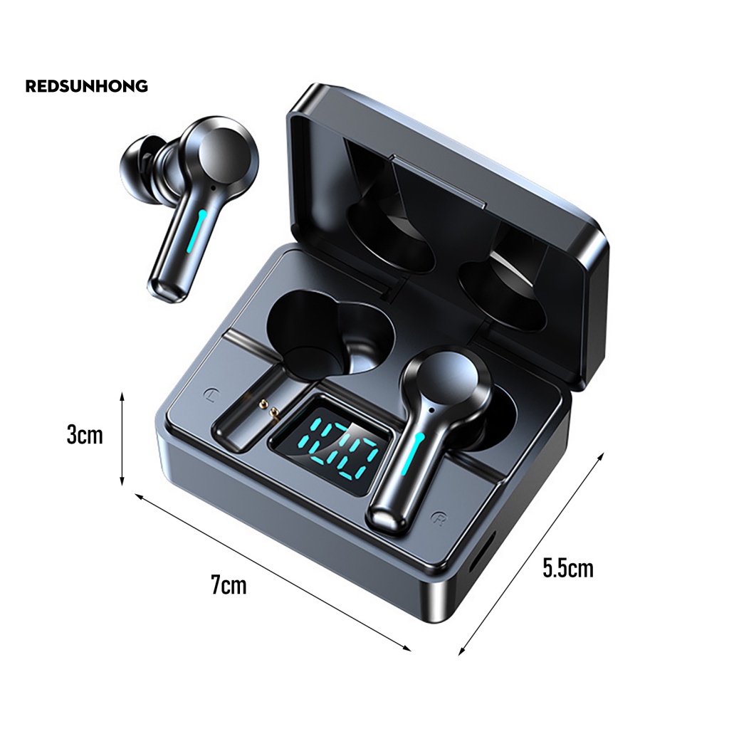 Tai Nghe Nhét Tai Không Dây Thiết Kế Trong Suốt Phong Cách Thể Thao Độc Đáo