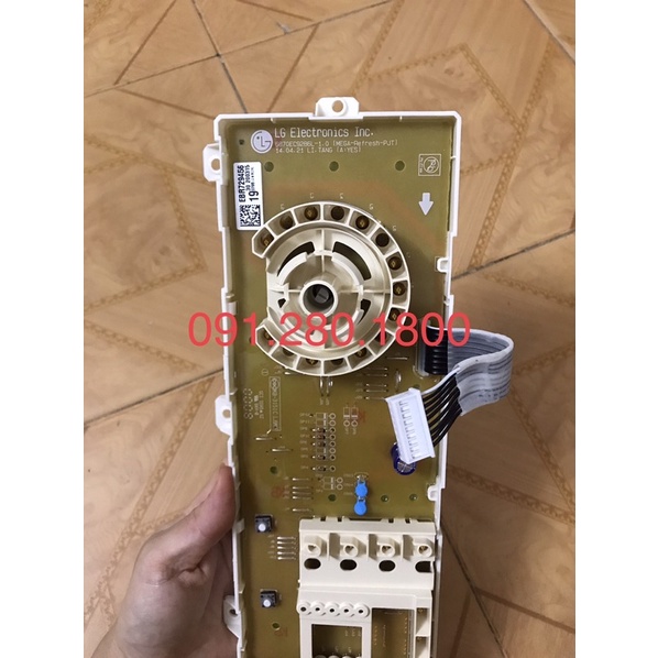 Bo mạch khiển máy giặt LG 7800 đời phím thấp chính hãng