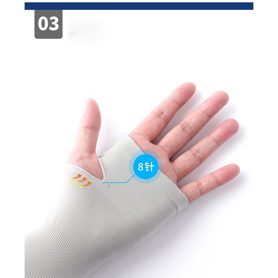 Ống tay chống nắng/ chống tia UV làm mát UPF 50 cho nam nữ chơi bóng rổ chạy xe đạp golf bóng chuyền bóng chày bóng đá