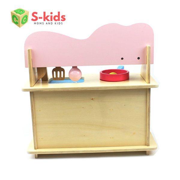 Đồ Chơi Gỗ S-Kids, Bộ Mô Phỏng Bếp Gỗ