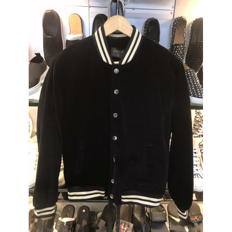 Áo khoác Bomber nhung tăm lót bông | BigBuy360 - bigbuy360.vn