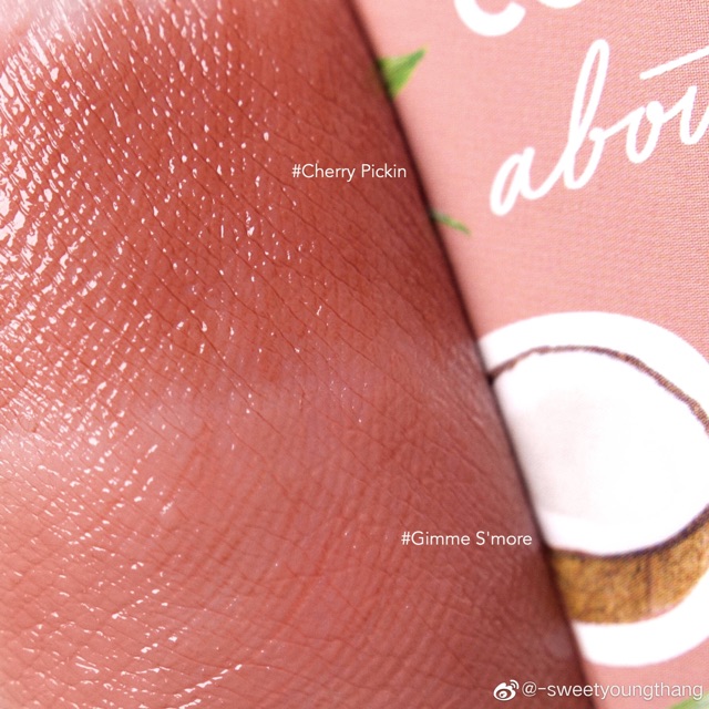 Set son Colourpop lippie tint