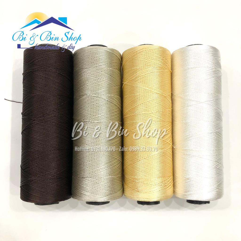 Chỉ Nilon 210D/9 Xỏ Hạt Chuỗi Hạt Trai Làm Dây Chuyền, Trang Sức Handmade - Bi &amp; Bin Shop