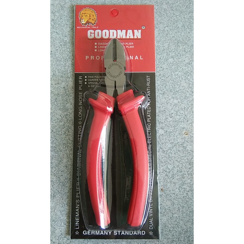 Kìm cắt 8 in goodman đỏ cao cấp