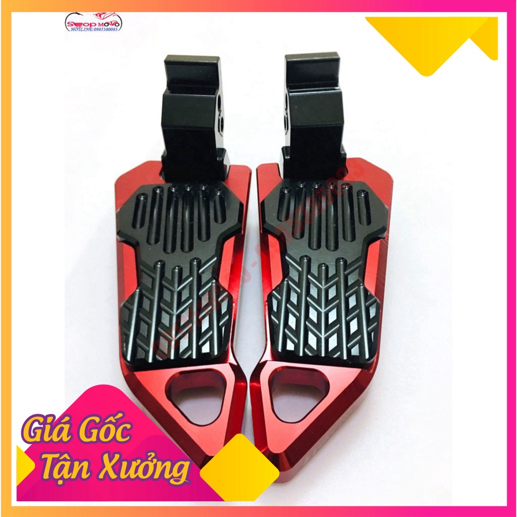 GÁC CHÂN BIKER CNC CHO SHVN2012-2017, SH300i 2016, SH Mode. (Ảnh Sp thật)