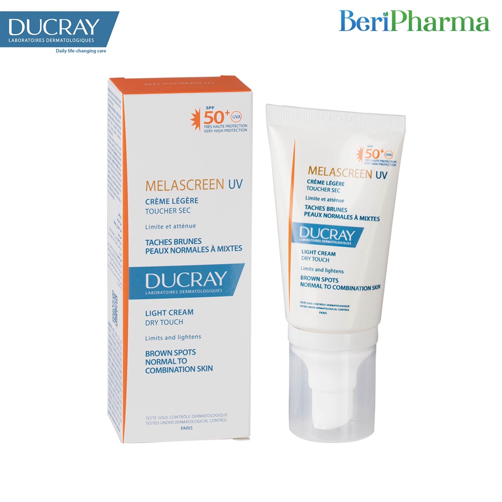 Ducray Kem Chống Nắng Chống Lão Hóa Melascreen Uv Light Cream Spf50 40ml