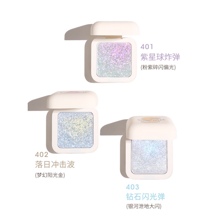 Bảng Phấn Bắt Sáng gogotales Tạo Khối Trang Điểm Mặt