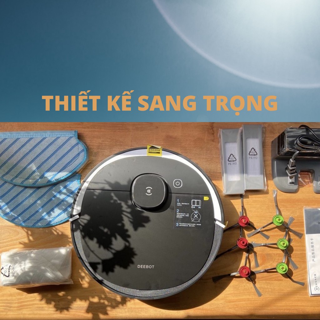 Robot Hút Bụi Lau Nhà Ecovacs T5 Hero - T5 Max -T5 POWER Thava Shop BH 12 Thang ko