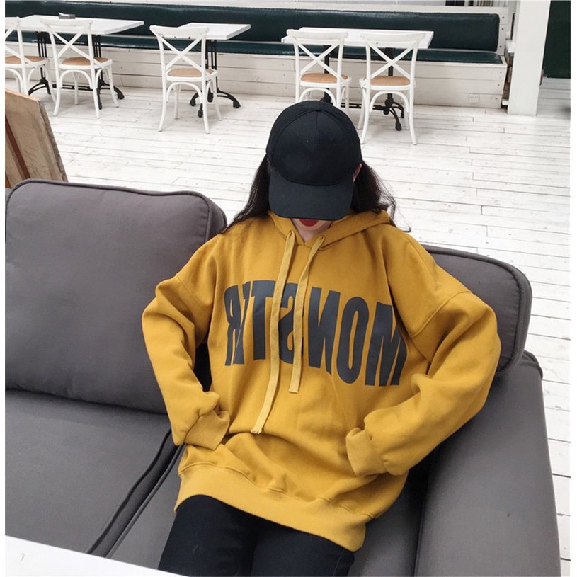 SUXI Áo tròng đầu nữ dài tay kích cỡ lớn