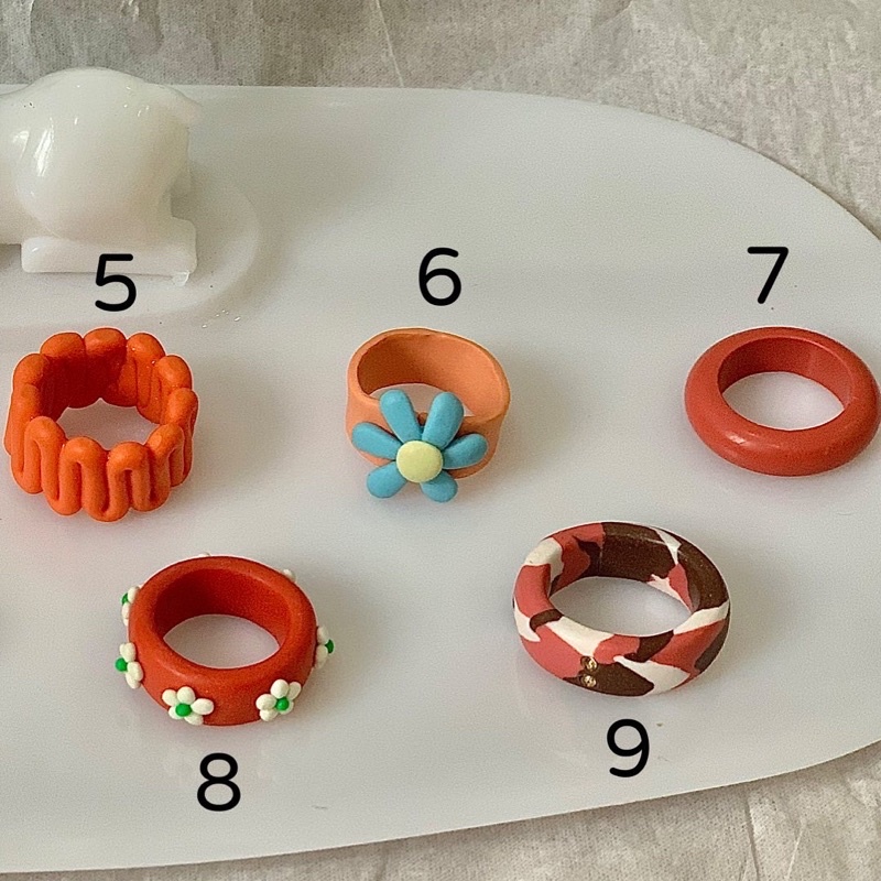 CR01 - Tangerine - Nhẫn Chunky