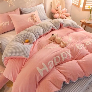 CHĂN GA NỈ GẤU HAPPY BEAR