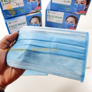 Khẩu trang hộp 50 chiếc nhiều màu