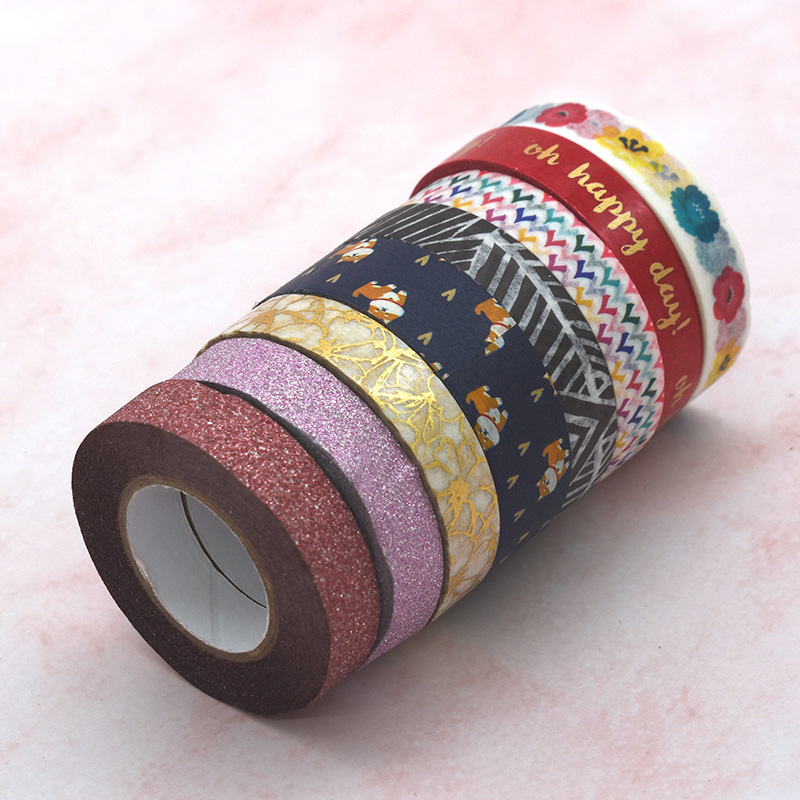 Cuộn băng dán trang trí thủ công / văn phòng phẩm