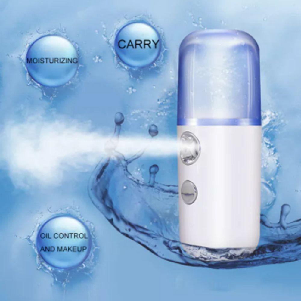 BEAUTY Máy Phun Sương Tạo Độ Ẩm Cầm Tay 30ML Có Thể Sạc Lại Bằng Cổng USB