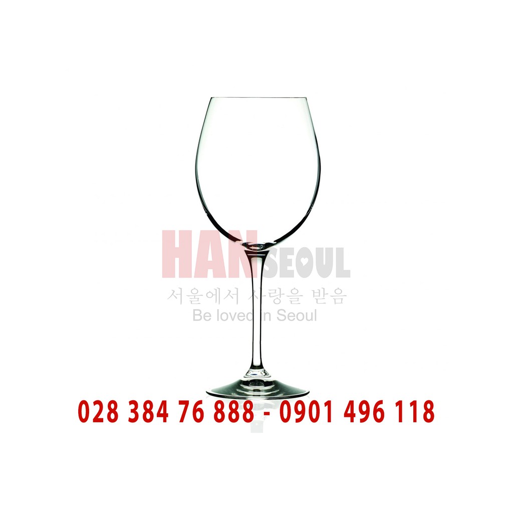 Bộ 6 Ly Pha Lê Rượu Vang Đỏ RCR Của Ý Dòng Luxion ® Invino VINI ROSSI 650ml (Goblet For Red Wines)