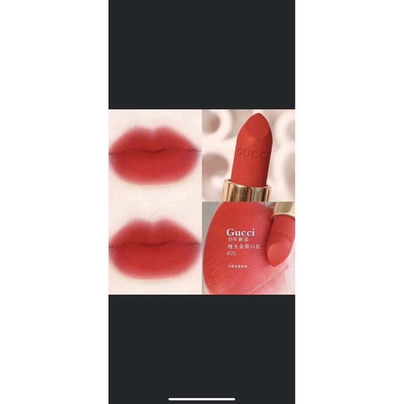 Son gucci dòng matte các màu 25, 505, 500 | BigBuy360 - bigbuy360.vn