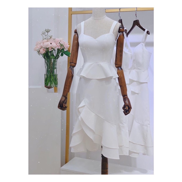 ĐẦM 2D PEPLUM XẺ BÈO kt