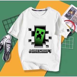 Áo Thun Tay Lửng Minecraft Cực HOT