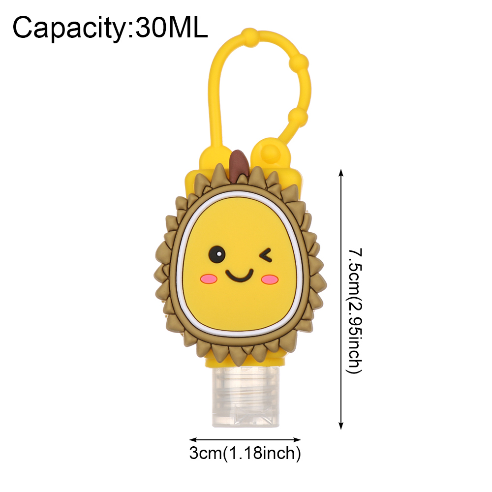 Chai Đựng Nước Rửa Tay Bằng Silicon Có Thể Tái Sử Dụng Tiện Lợi Dung Tích 30ml