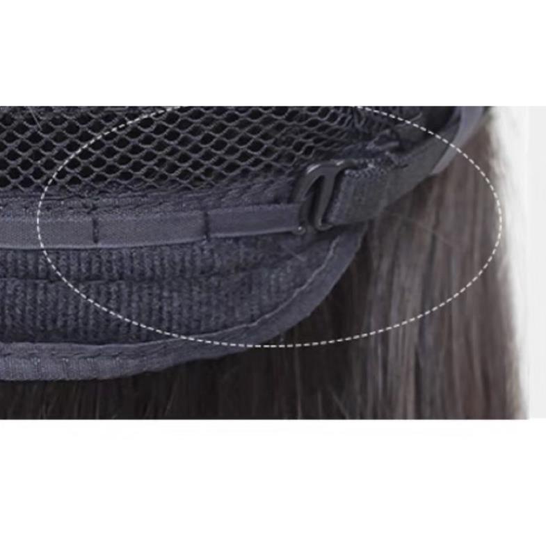 Tóc giả nguyên đầu xoăn dợn ❤️Tặng kèm lưới trùm ❤️ mã qs143