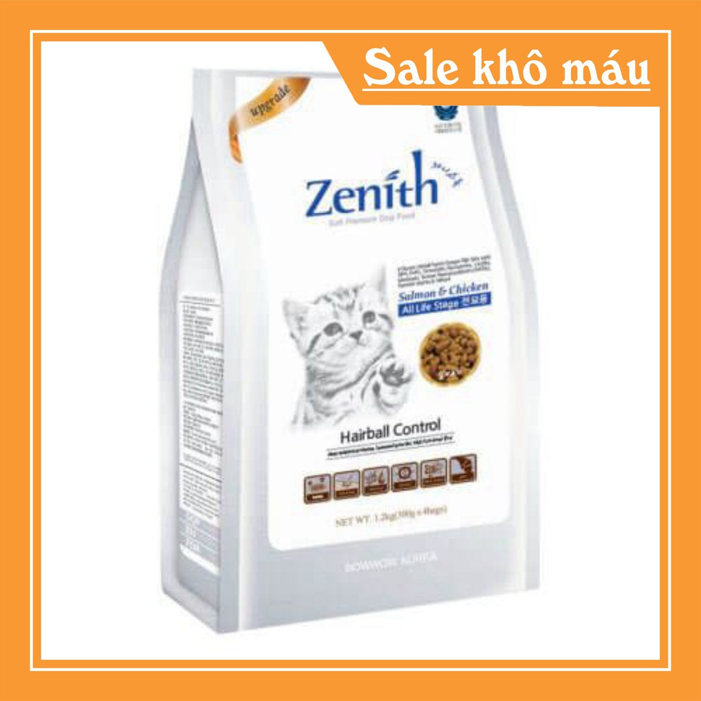 [FLASH SALE] Thức ăn cho mèo hạt mềm zenith cho mèo 1.2kg