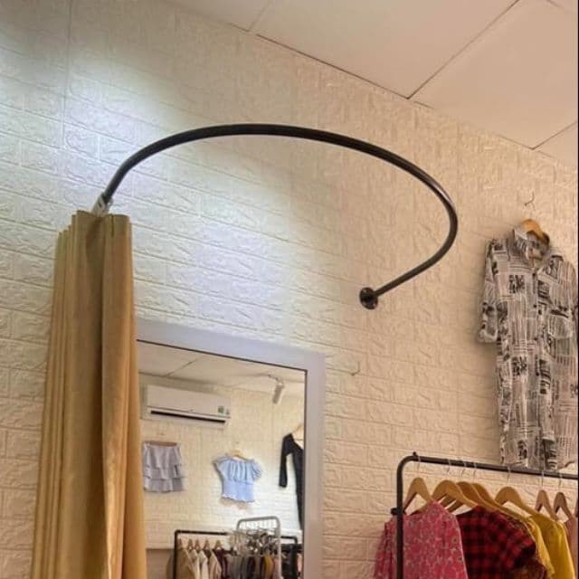 Rèm thay đồ shop quần áo