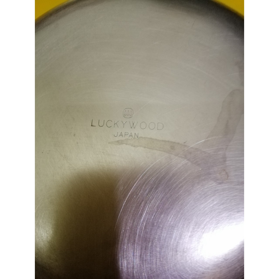 Quánh inox Luckywood Japan nội địa Nhật, size 16cm, cao 8cm (mã 639), Dùng được bếp từ