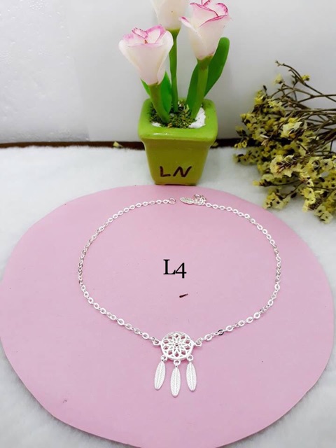 [ hải dương jewelry ] LẮC CHÂN NỮ BẠC TA CAO CẤP 925 - Ảnh chụp thật giá tại xưởng cam kết bạc chuẩn cho khách hàng