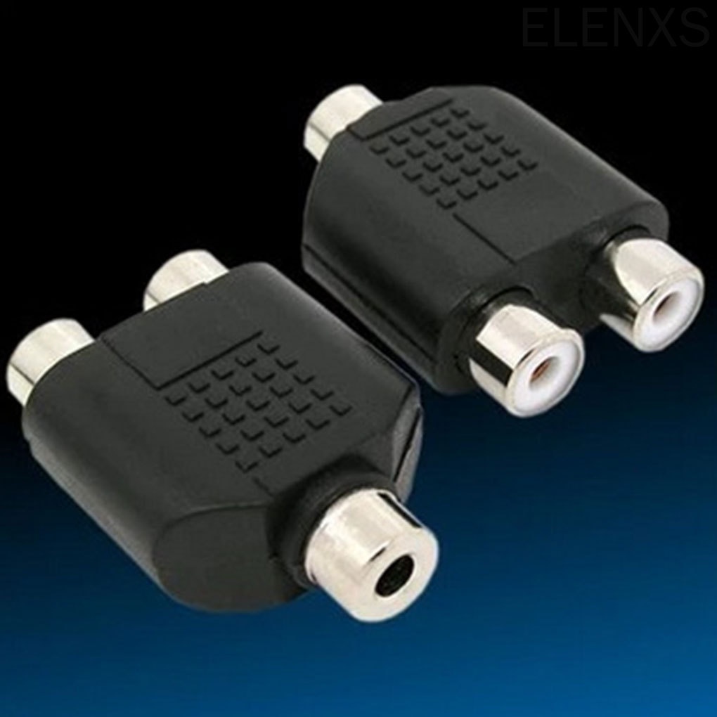 Đầu chia cổng âm thanh 3.5mm sang 2 cổng RCA hình chữ Y