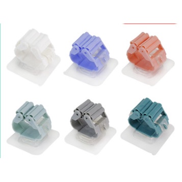Móc dán tường kẹp giữ cây lau nhà , móc treo chổi chịu lực cao miếng dán to hoạt hình